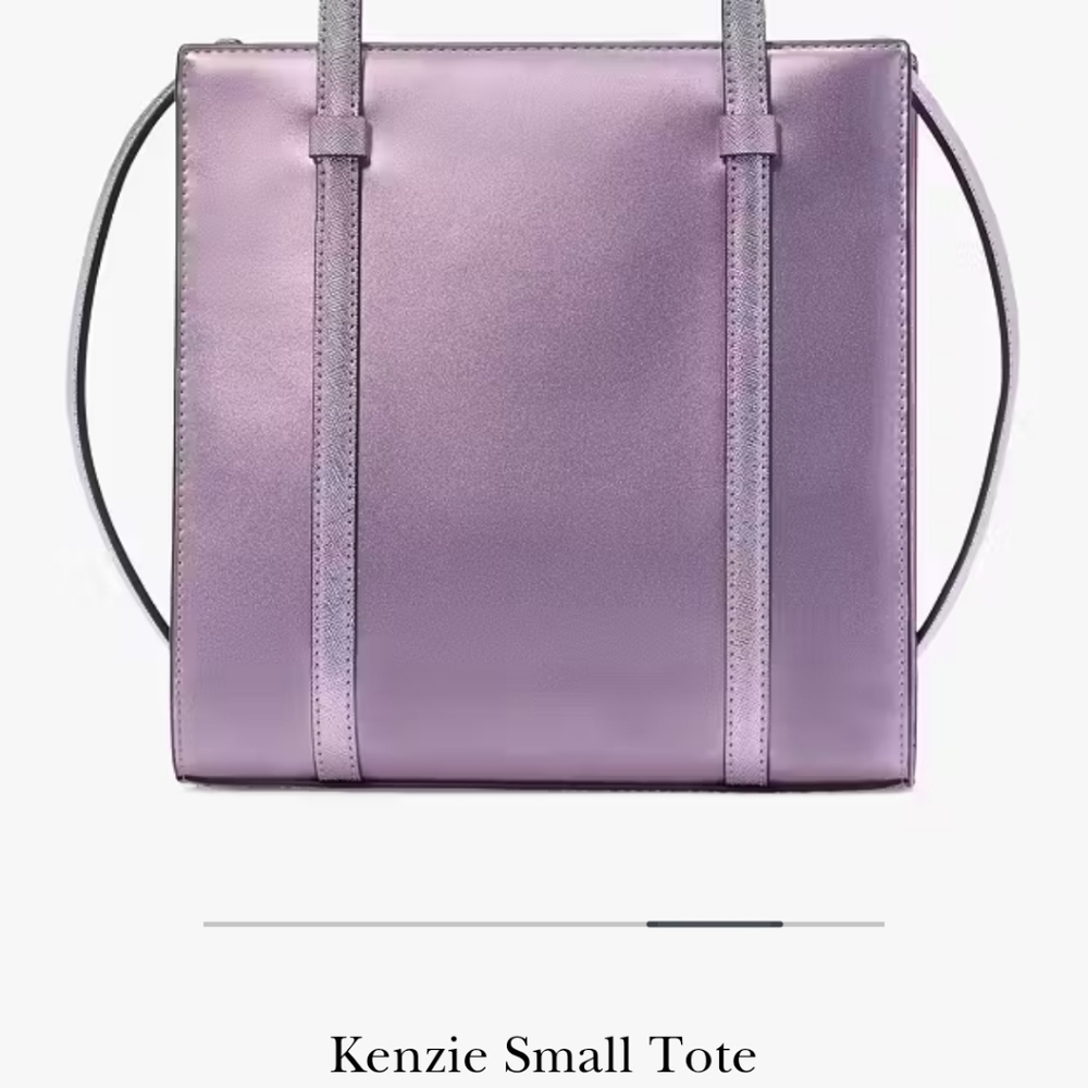 Kate Spade Quartz PINK Structured Tote Bag - Picture 4 of 15